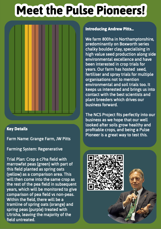 Grange Farm Pulse Pioneer Trial Plan