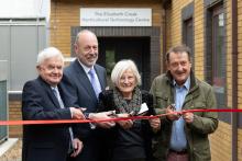 Ribbon cutting ceremony for the opening of the Elizabeth Creak Horticultural Technology Centre (ECHTC)