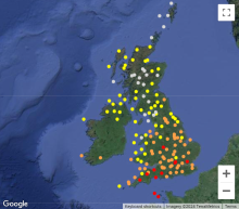 Nematodirus Forecast Map