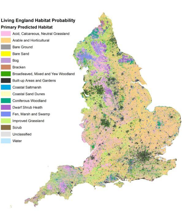 Living England Habitat Probability